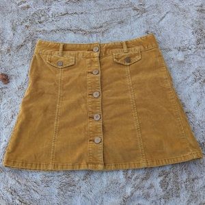 bdg corduroy skirt ☾